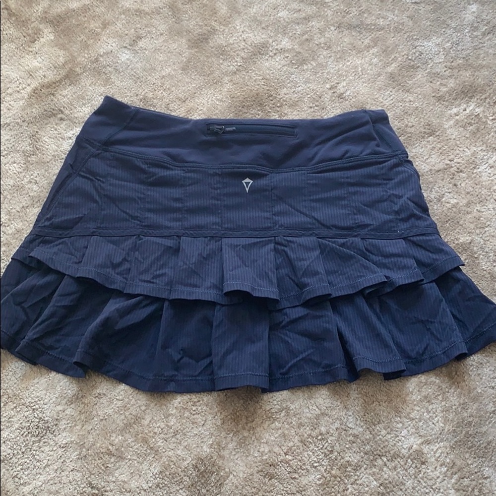 Navy Blue Ivivva Tennis Skirt with pleats size 2